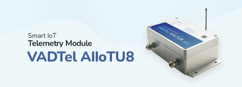 Smart telemetry module VADTel AIIoTU8