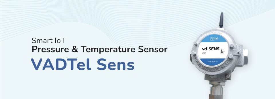 Smart pressure and temperature sensor VADTel Sens